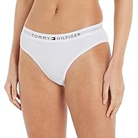 Tommy Hilfiger Slip Donna Intimo, Bianco (White)
