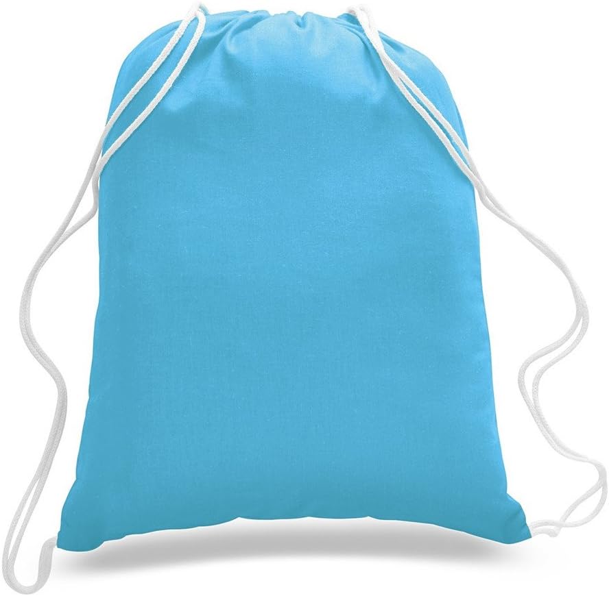 ToteBagFactory Promotional Priced Cotton Drawstring Bags Backpacks Art Craft