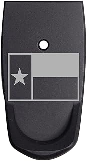 for Smith & Wesson Shield 9MM Finger EXT Magazine Base Plate Black - Choose Your Design