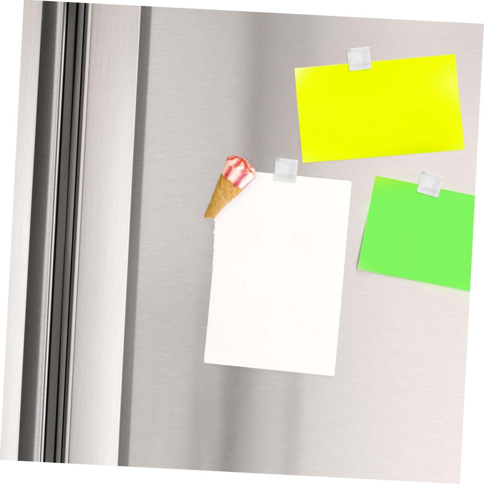 TOPBATHY 72 STK Mosaik-kühlschrankmagnet Push-pin-Magnete Transparenter Kühlschrankmagnet Aufkleber Für Kühlschrankmagnete Klarer Kühlschrankmagnet Kühlschrank-bildmagnet Kristallglas