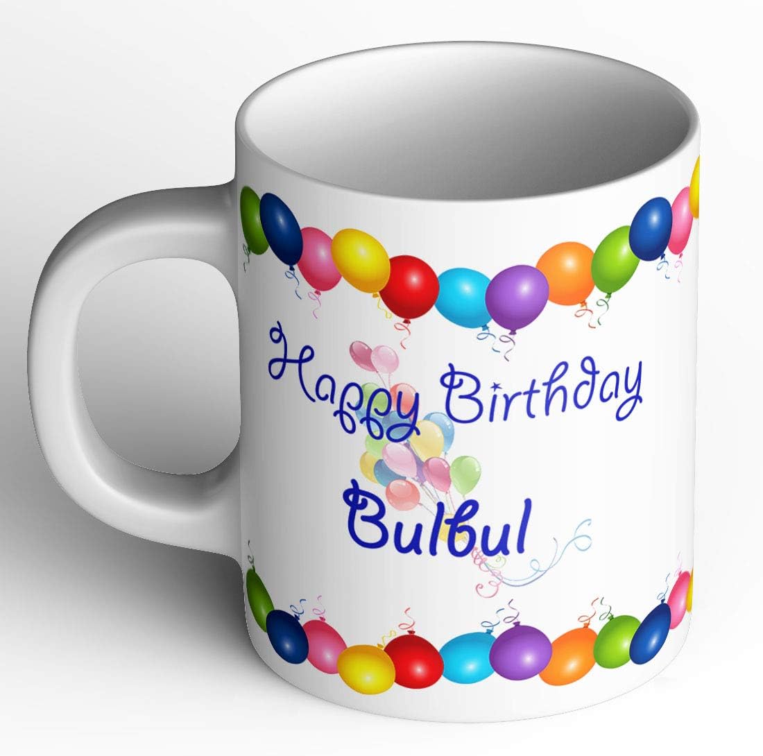 Abaronee Happy Birthday Bulbul Ceramic Coffee Mug