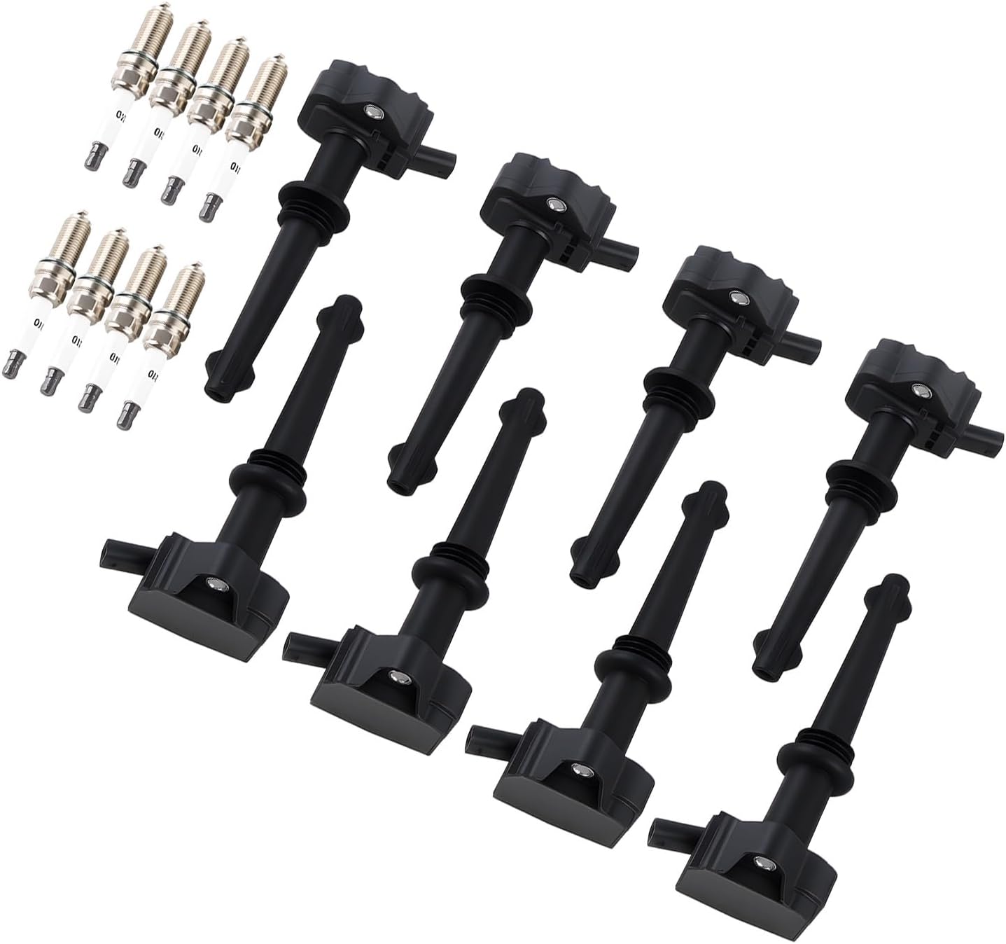 8 Pack UF618 LR010687 Ignition Coil Pack & Iridium Spark Plugs Compatible with Land Rover LR4 Range Rover Sport 2010-2013 Replace GN10591 5C1844 1788514