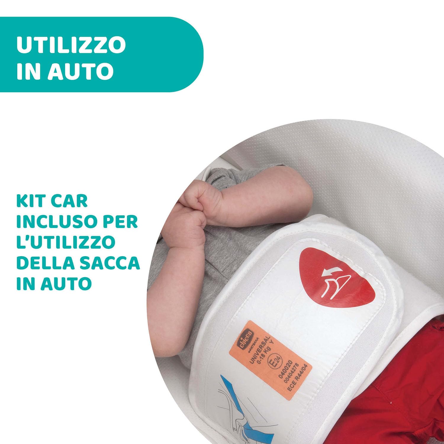 Navicella Activ3, Ampia e Imbottita Navicella Per Passeggino Activ3, Con Sistema di Aerazione, Schienale Reclinabile, Per i Primi Giorni di Vita Del Bambino