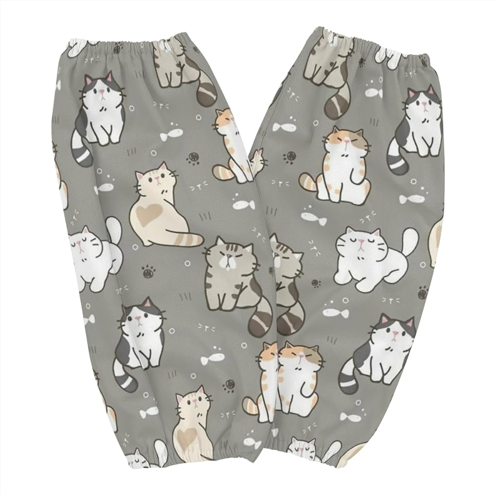 Amazon.co.jp: [WUZY] アニメ かわいい 猫柄 ネコ柄 アーム