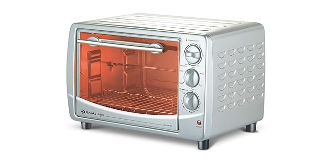Bajaj Majesty 2800 Tmcss 28 liter Oven Toaster Grill (Silver), 2800 Watts, Pack of 1