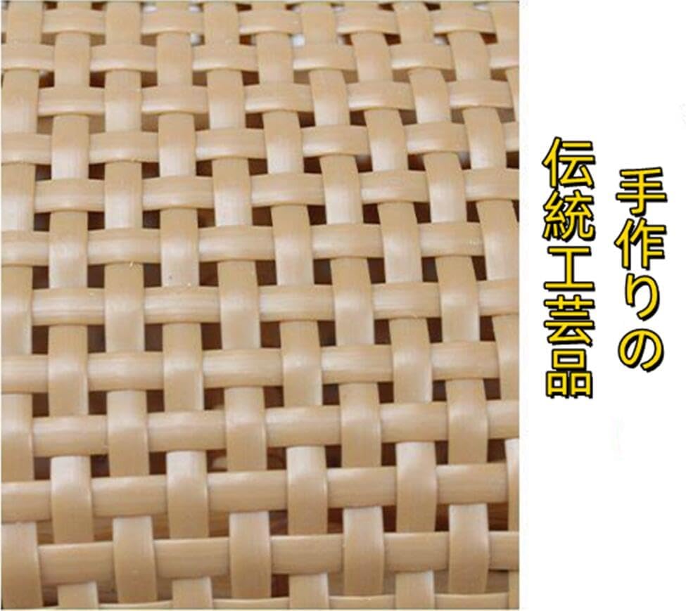 PE籐中空枕頸部枕 夏の涼しい枕 寝具 枕 カラフル 籐風 ピロー 通気性 蒸れない ン 軽い 丈夫 手編み 约37 【パンピロー】