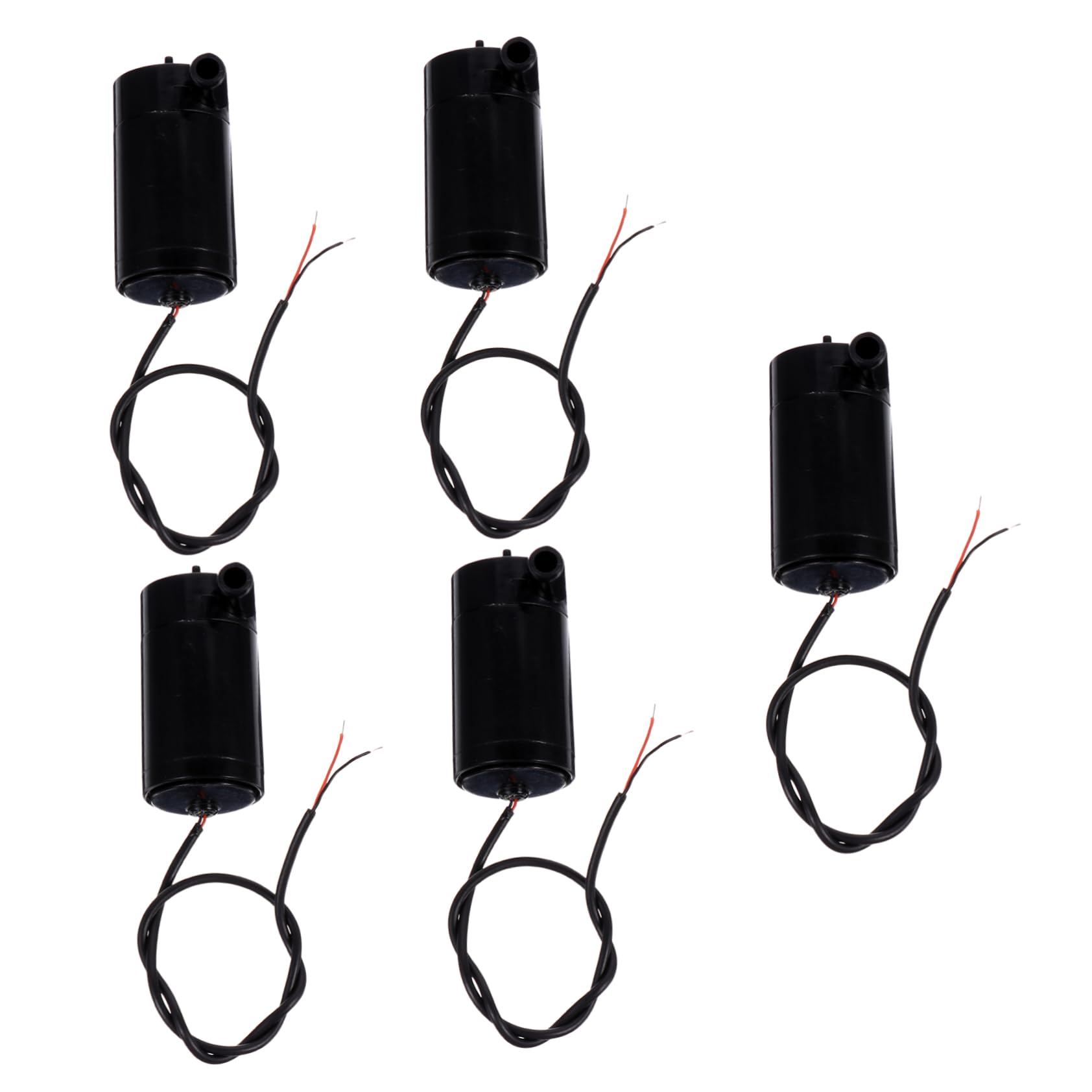 ifundom 5Pcs Water Pump for Aquarium Durable Low Noise Mini Submersible Pump Efficient Water Circulation for Fountains Fish Tanks Compact Design Easy Installation