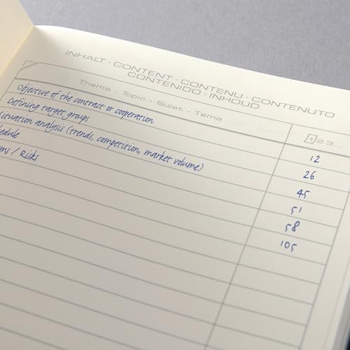 Carnet de notes pointillés A4 gris SIGEL Conceptum 194 pages