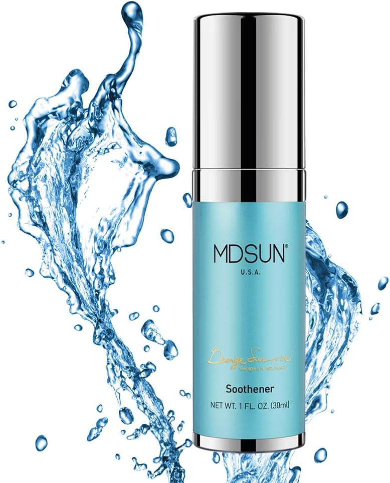 MDSUN Soothener, Face Serum Best to Revives, Calms, Neutralizes and Soothes Irritated Skin 30ML