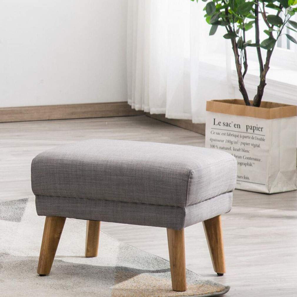 Tabouret nordique gzz en coton et banc à chaussures élégant pour salon A06