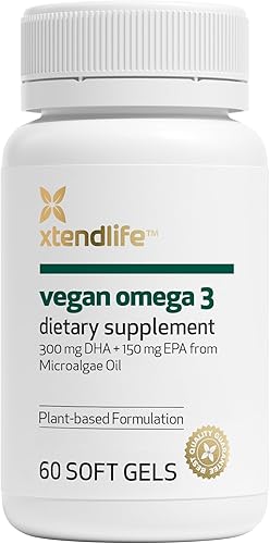 Vista 24 de Xtendlife Aceite de pescado Omega 3/DHA 1100 mg (700 mg DHA), suplemento Omega 3 para corazón, cerebro y articulaciones (60 unidades)