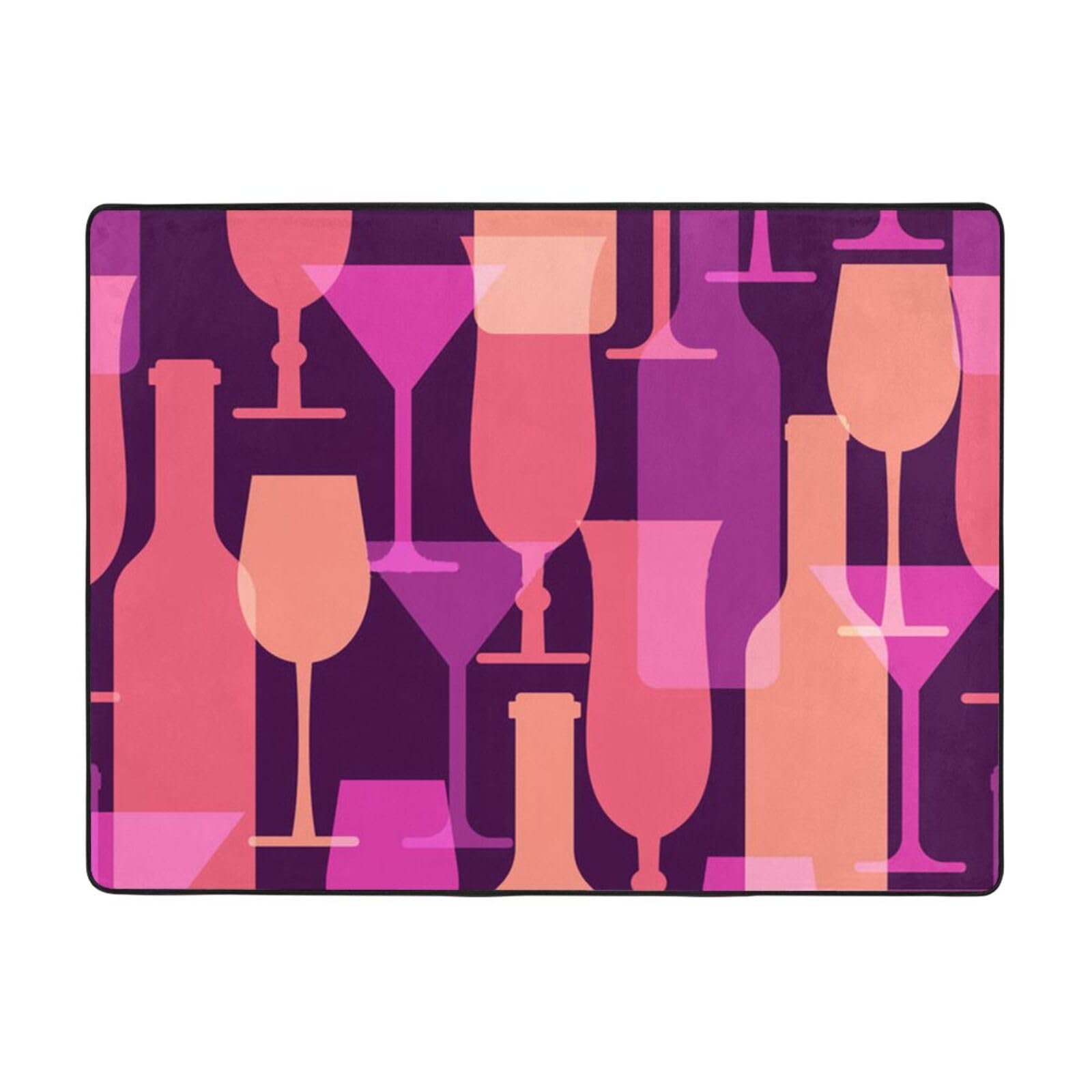 Grand tapis en flanelle 120x160cm PEIXEN pour deco salon et chambre
