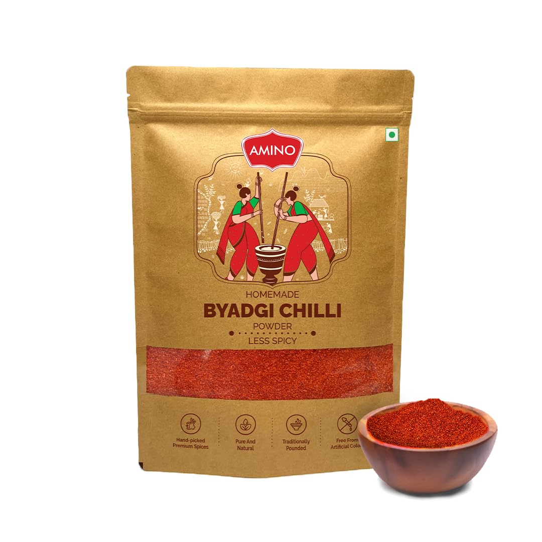 See full amazon price history chart for AMINO Byadgi Chilli Powder 250Gm | Traditionally Pounded Less Spicy Chilli Powder AMINO Byadgi Chilli Powder 250Gm | Traditionally Pounded Less Spicy Chilli Powder (B0D3FMD8YM) Amazon Price History, Amazon Price Tracker