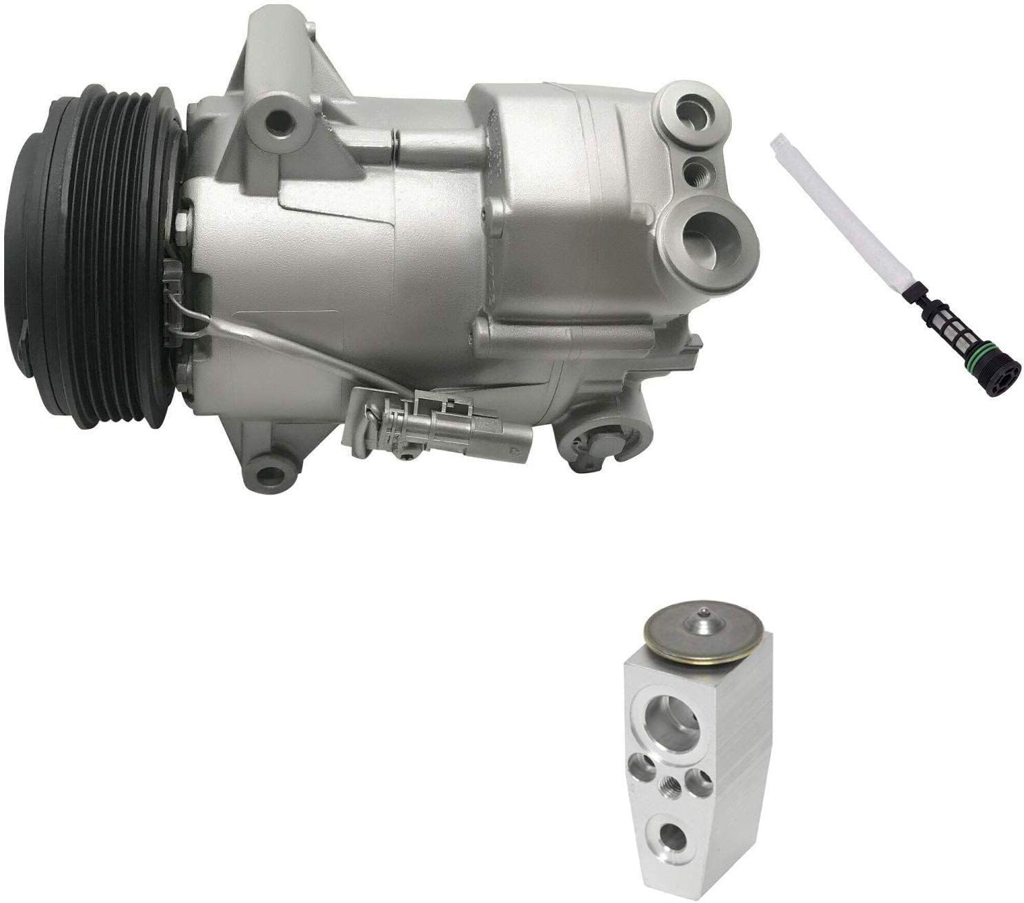 RYC Automotive Air Conditioning Compressor Kit KT A015-01 (Fits Buick Verano 2.0L, 2.4L 2012, 2013, 2014, 2015, 2016, 2017)