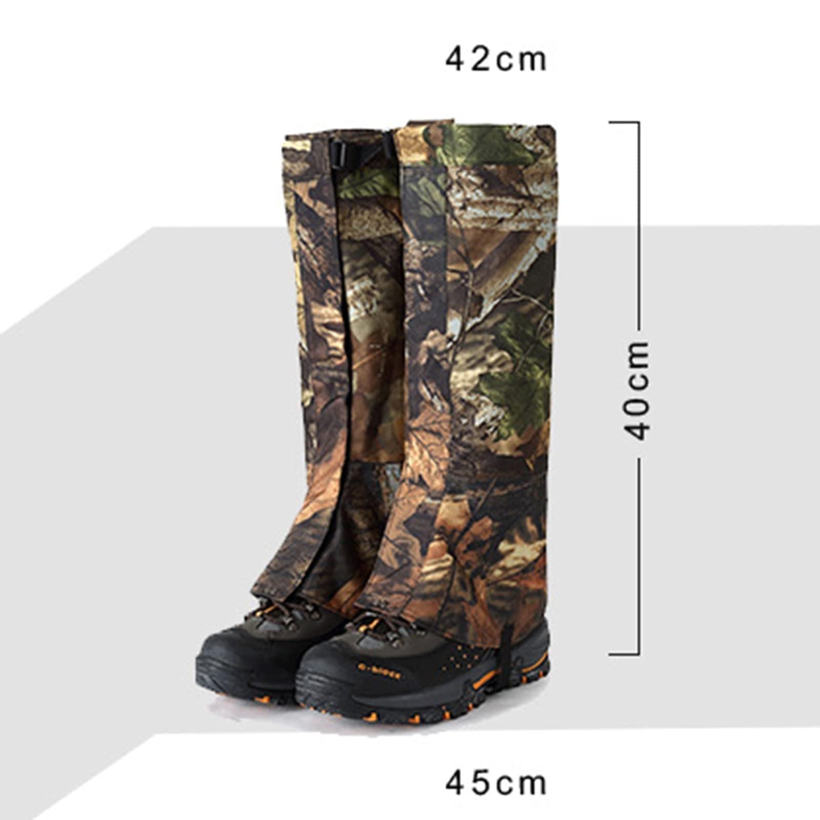 1 Paire de Guêtres de Neige Guêtres de Neige Légères Chasse Cyclisme Leggings Couverture Guêtres Morsures d'insectes Préventives Protection Contre La Neige