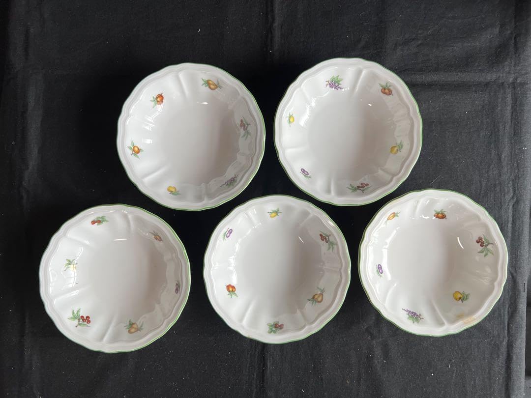 ジノリ　アンティコエデン　19デザートプレート×4 ジノリ アンティコエデン 19デザートプレート×4