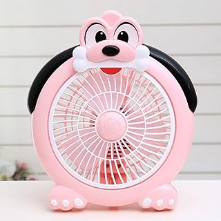 MU Accueil Salon Chambre à Coucher Ventilateur-Ventilateur Bureau de Dessin animé de 8 Pouces Mini dortoir pour étudiants Bureau Bureau Lit de Bureau Sourdine silencieuse Petits Enfants 'S Portable L