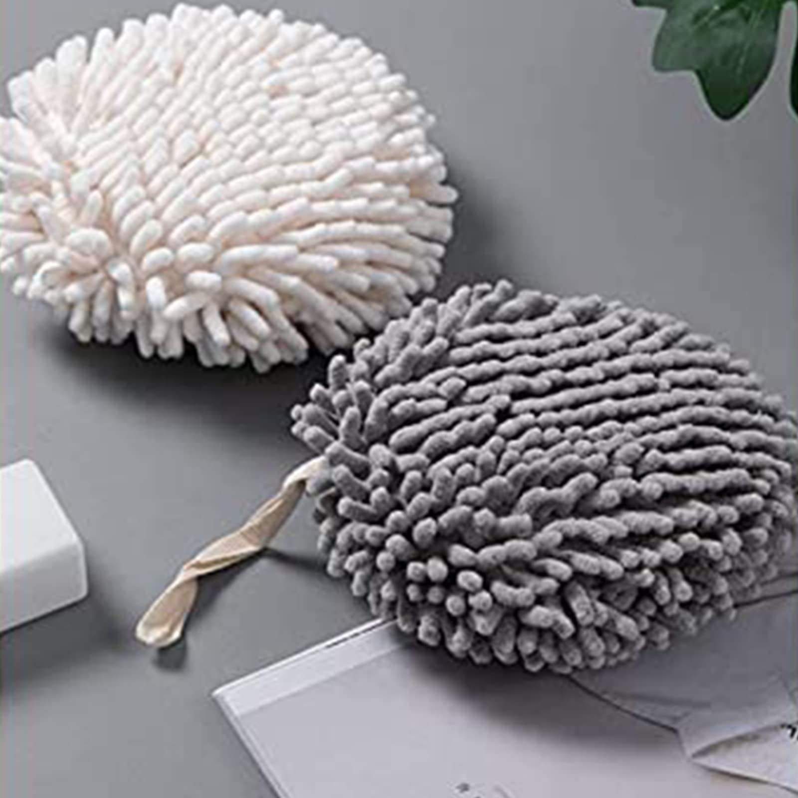 Handdoekenset pluche bal handdoeken hangen keuken pluizige chenille microvezel decoratieve bal handdoek zeer absorberende bal handdoek 2 stuks voor badkamer keuken wastafel Handdoekenset pluche bal handdoeken hangen keuken pluizige chenille microvezel decoratieve bal handdoek zeer absorberende bal handdoek 2 stuks voor badkamer keuken wastafel