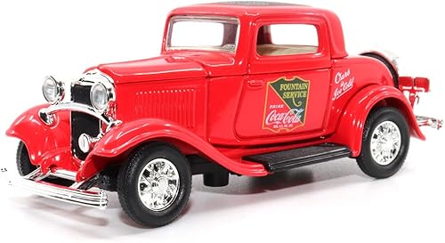 | Coca-Cola 1932 Ford Coupe Fountain Service | Modelo a escala 1:43 coleccionable a presión | 443030
