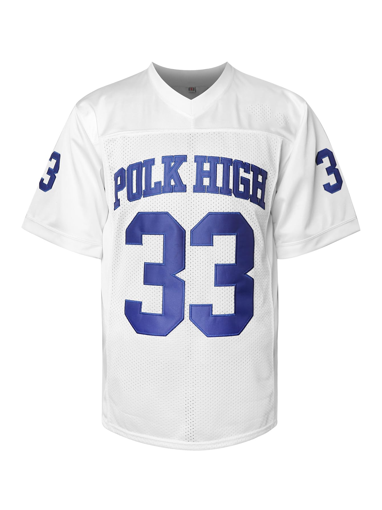 Al Bundy 33 Polk High Maillot de football pour homme S-XXXL Bleu
