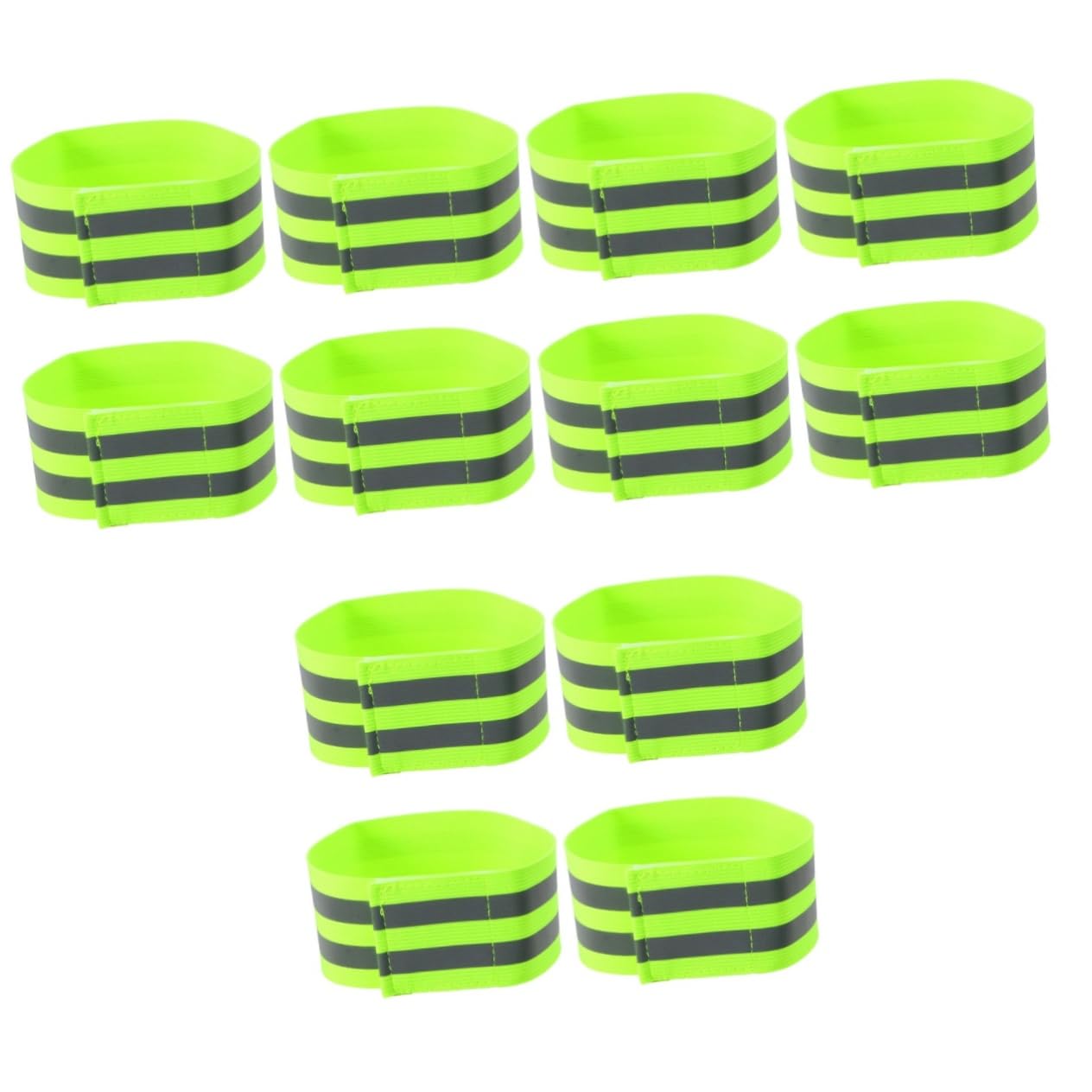 BESPORTBLE 8 Uds Banda Reflectante para Ciclismo Tobilleras Reflectantes Pulsera Reflectante Bandas Reflectantes Tira Reflectante para Correr De Noche