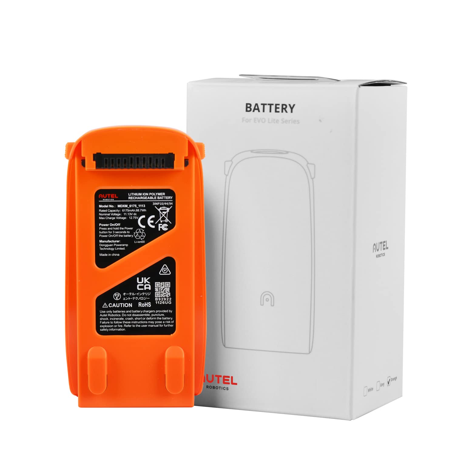 Autel Robotics EVO Lite/Lite+ Plus Intelligent Battery, 6175mAh 40min Flight Time, Replacement Battery EVO Lite & Lite Plus Drone (Original)