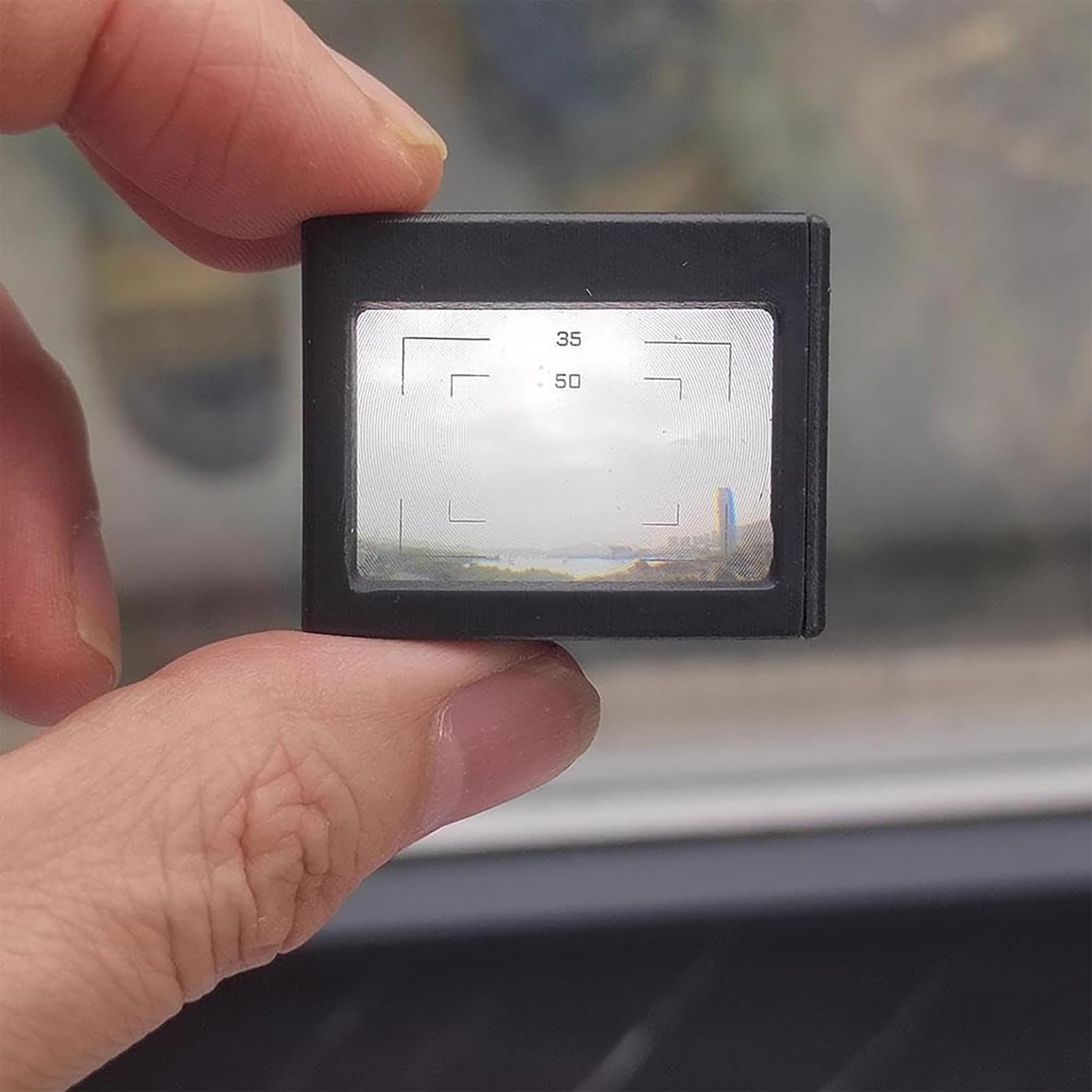Celownik Na Wysokości Pasa, 28 Mm Optyczny Celownik Na Wysokości Pasa Z Liniami Kadrów 35/50 Lub 40 I Regulacją Położenia Stopki, Wizjer Do Aparatów Cyfrowych/Analogowych 40