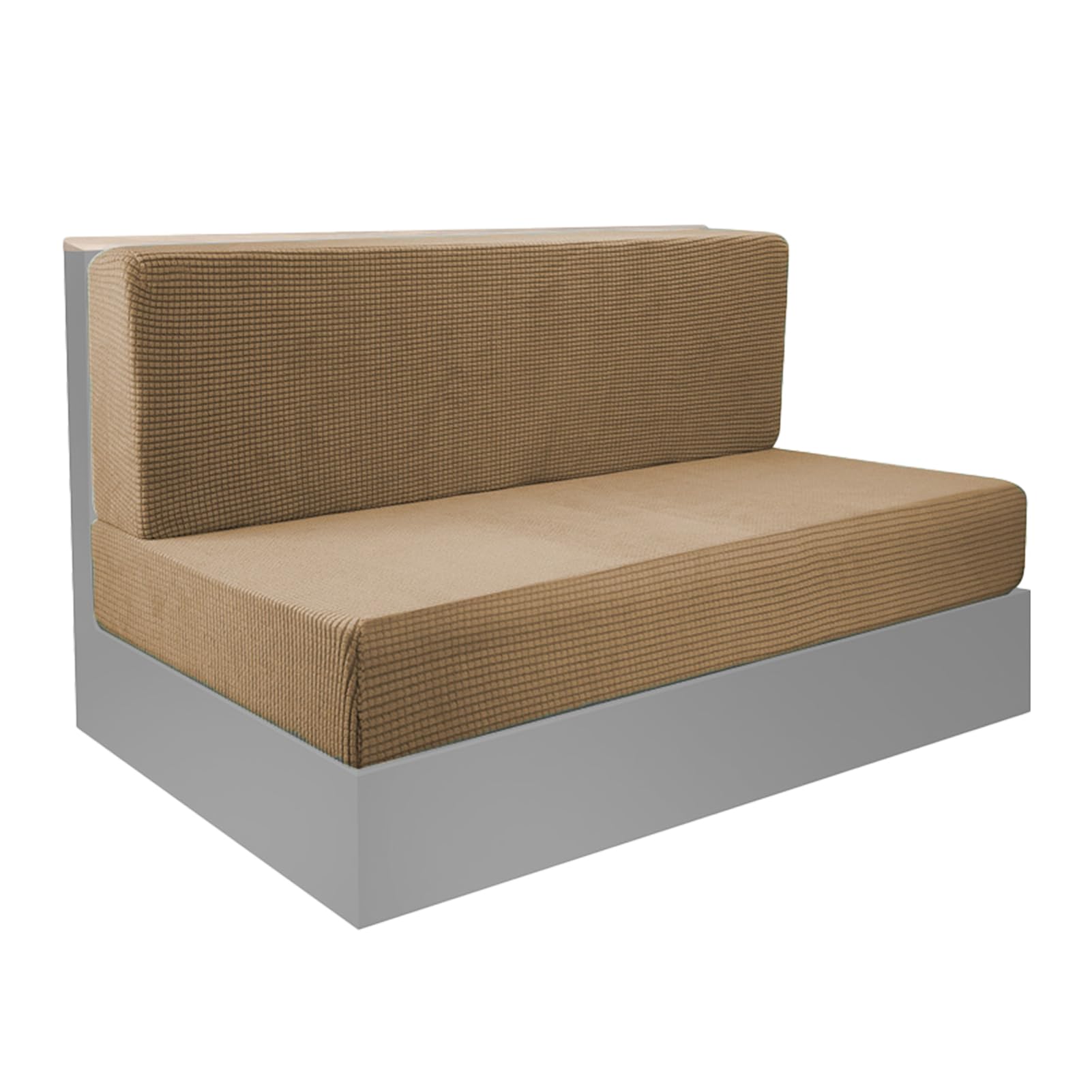 Funda para sofá de caravana, impermeable, elástica, lavable a máquina, funda protectora para futón, protector de muebles para sofá sin brazos