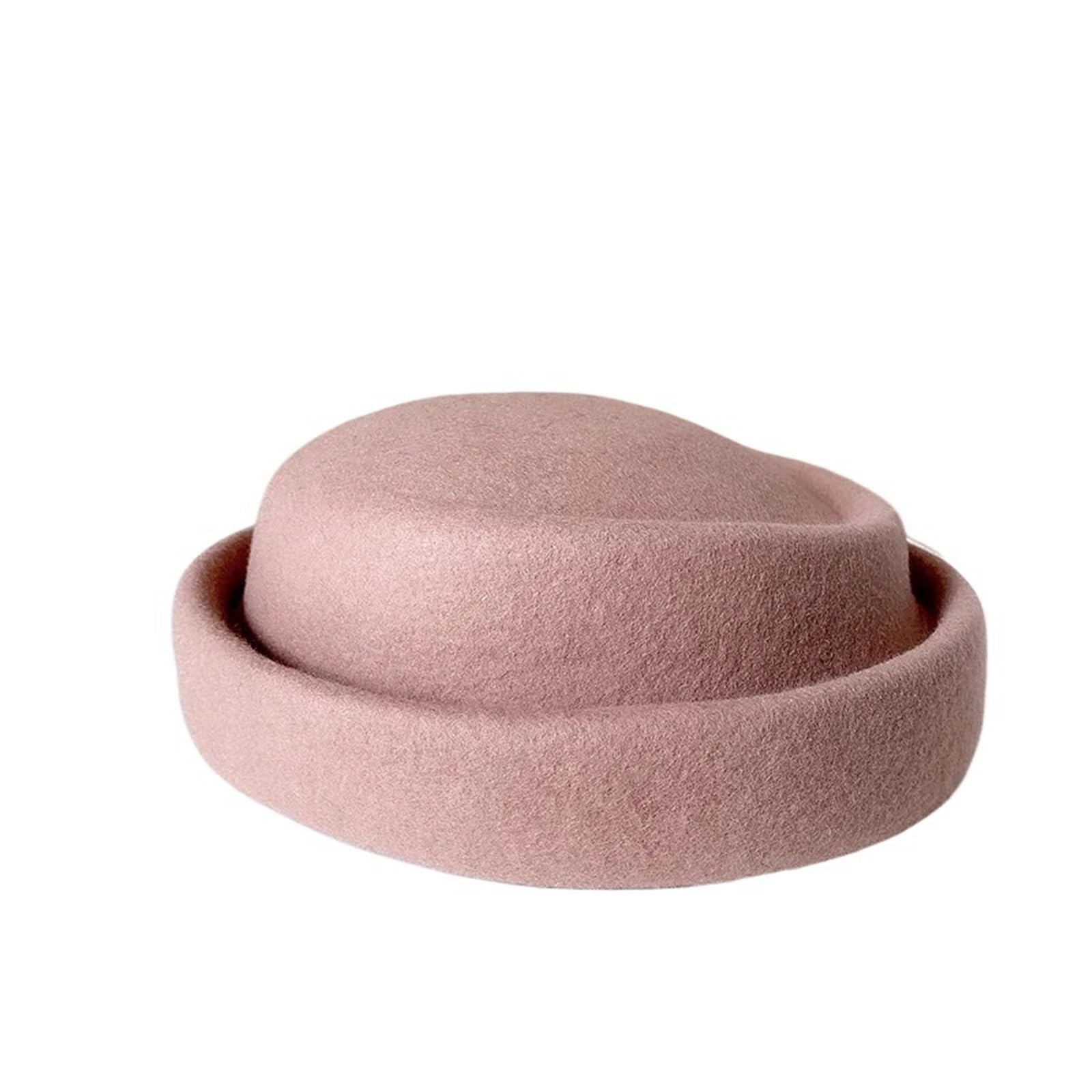 Cappello Invernale da Donna Cappello Berretto Elegante Vintage da Donna Tinta Unita Berer Morbido Caldo Esterno