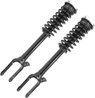 Detroit Axle - Front Struts for 2006-2013 Mercedes-Benz R350 R320 R500 [Excludes Air Suspension], 2007 2008 2009 2010 2011 2012 Complete Struts with Coil Spring Assembly Replacement Struts Shocks