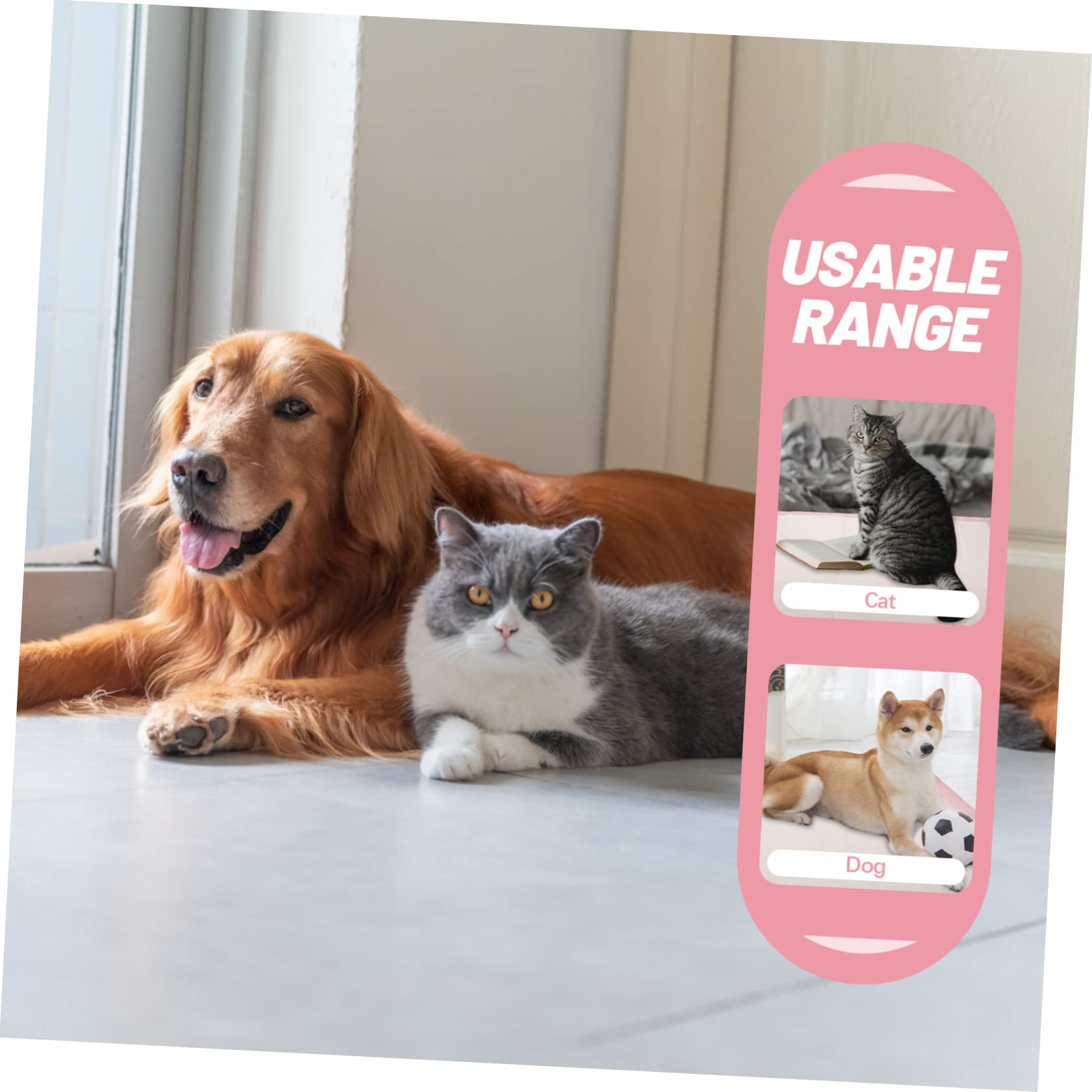Rosa Hunde Trainingspads Saugstark 1 Beutel aus Polymer für Kleine Tiere