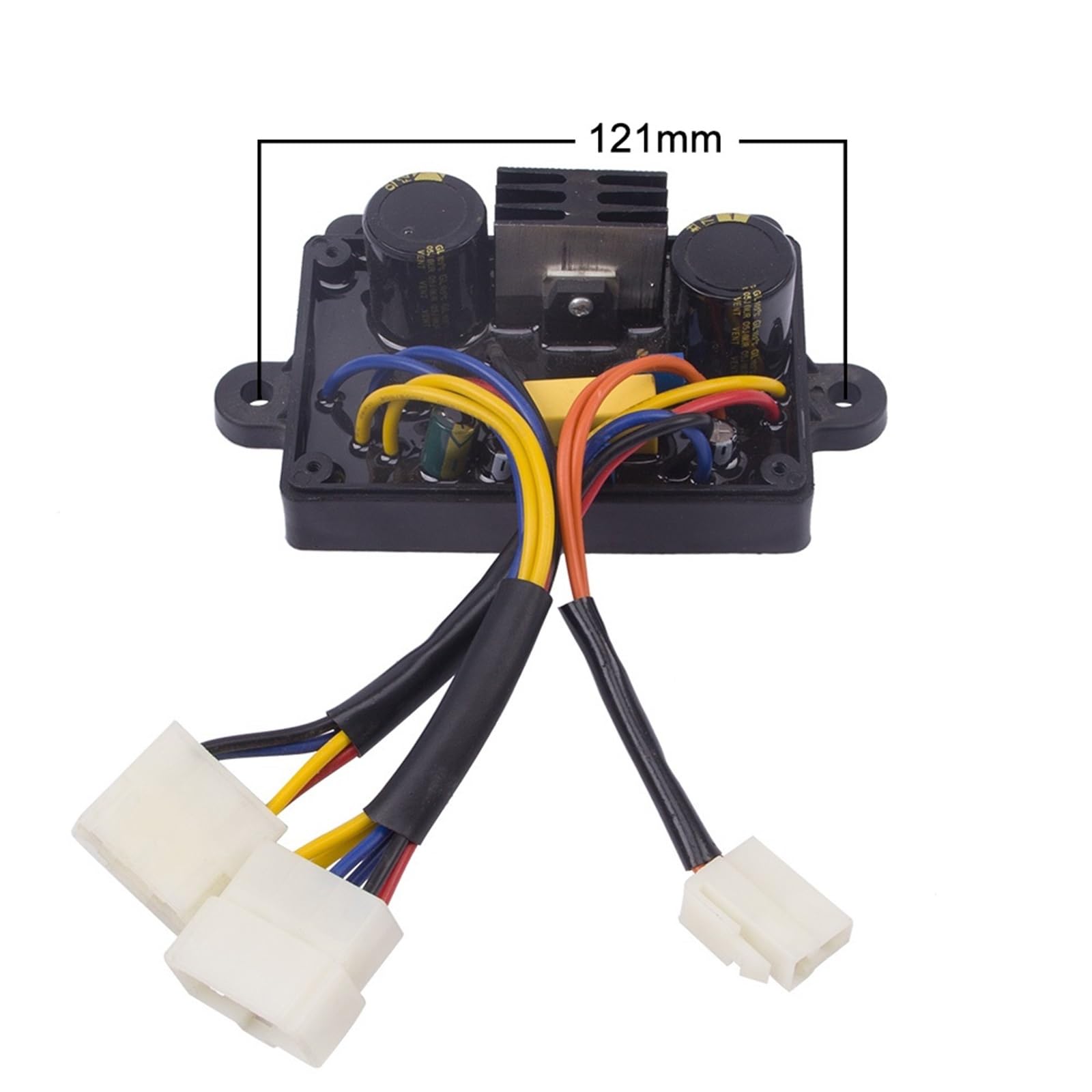 Regulador de voltaje automático AVR soldadura 5kW, módulo estabilizador control generador, 12 cables, HJ-5K25DH-12 monofásico