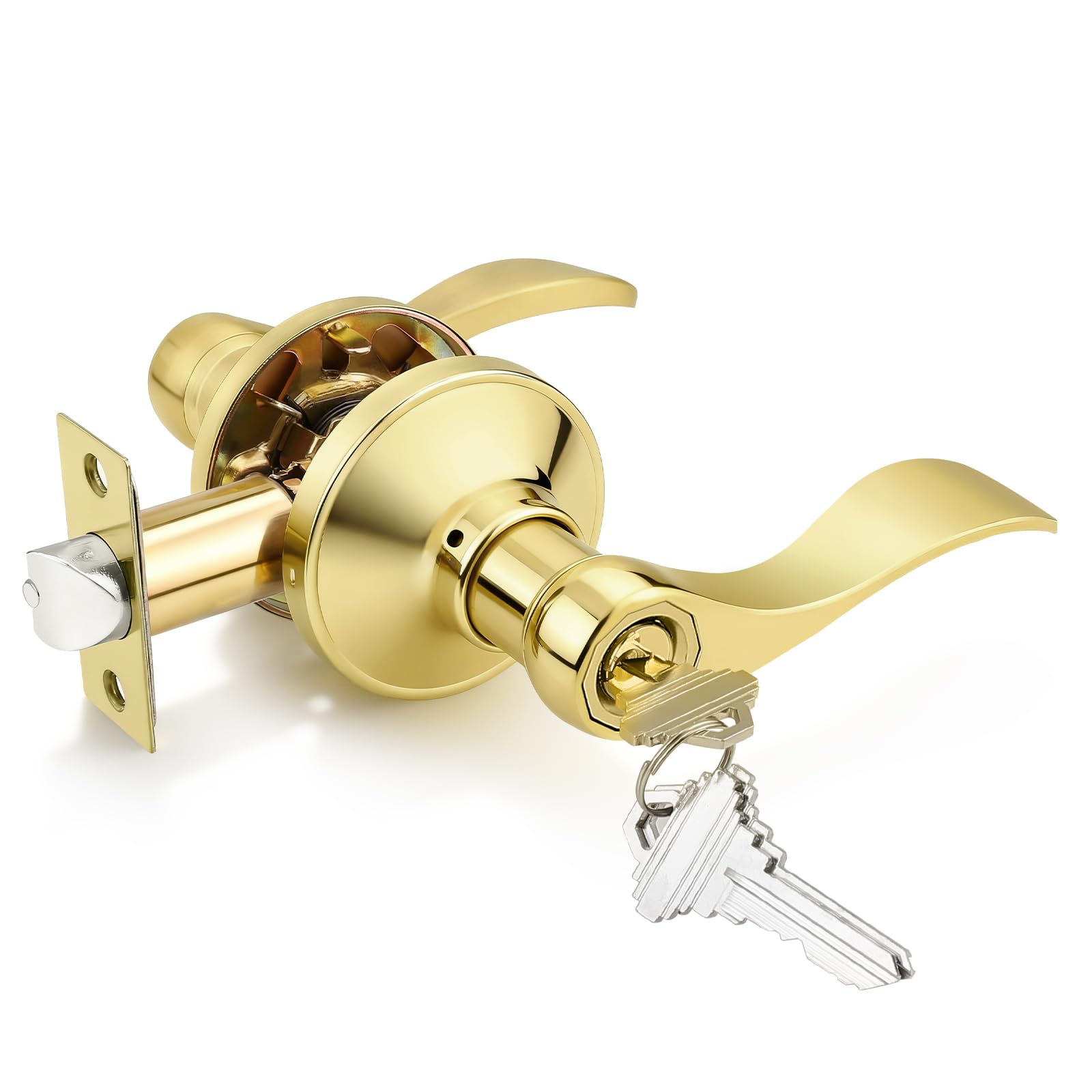 Probrico Black Entry Knobs - Keyed Alike Lockset -27
