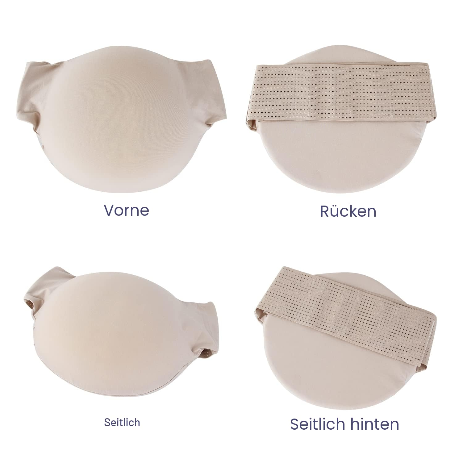 Realistischer künstlicher Schwangerschaftsbauch leichtgewichtig für Kostümbauch und Partyverkleidungen
