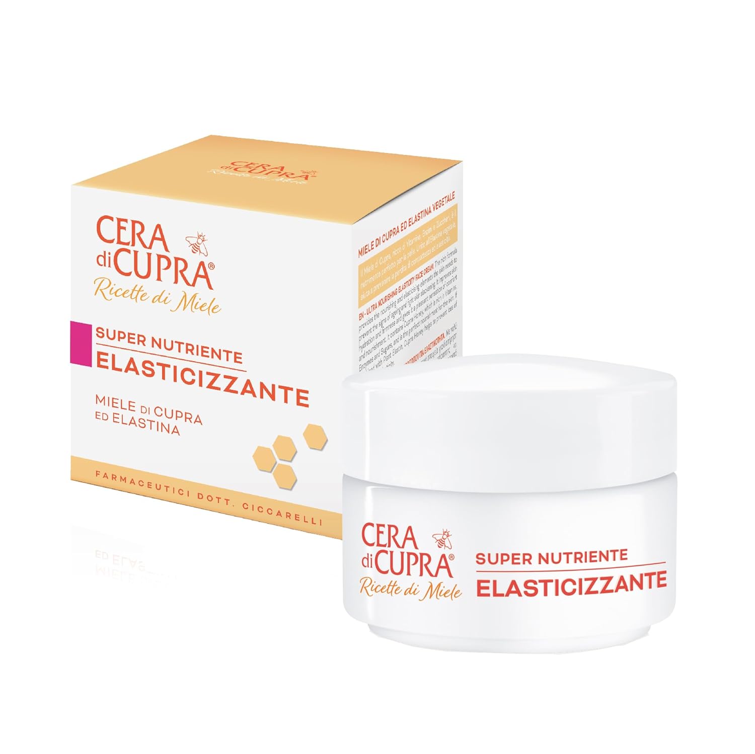 CERA DI CUPRA Intensive Ultra Nourishing Elasticity Cream (1.7 Fl Oz / 50ml)