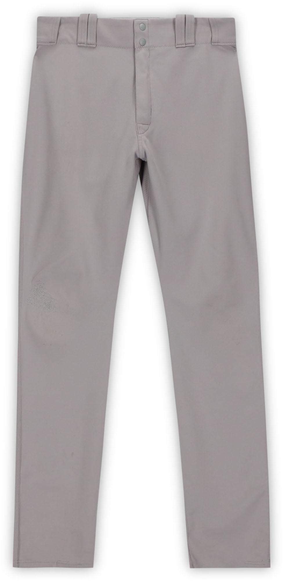 Mason Williams New York Yankees Game-Used #66 Gray Pants vs. Toronto Blue Jays on September 26, 2016