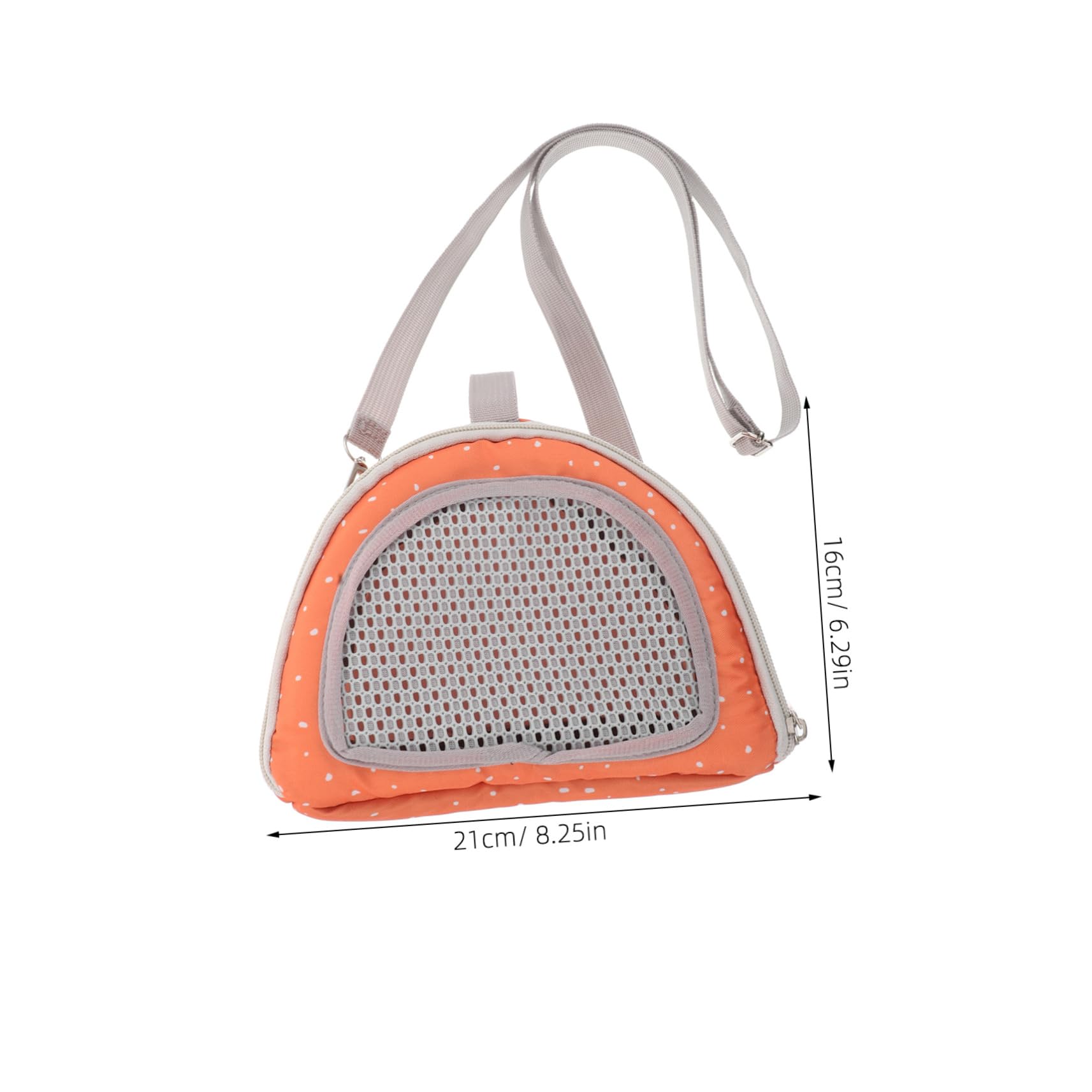 TOYANDONA Bunny Squirrel Carrier Bag Large Capacity Pet Travel Bag Mesh for Food Water Comfortable for Small Animals