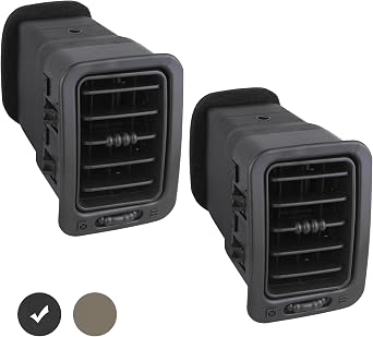 APPERFiT Dash A/C Air Vent Passenger Side رمادي غامق متوافق مع 1999-2007 شيفروليه تشيفي أفالانش سيلفرادو تاهو سوبربان/جي إم سي سييرا يوكون/كاديلاك إسكاليد يستبدل 15169326 74936
