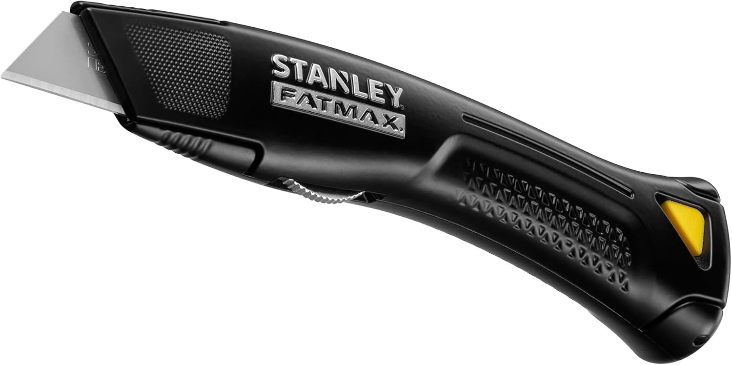 Stanley FATMAX FMHT10500-0 Heavy Duty Work Knife, Black