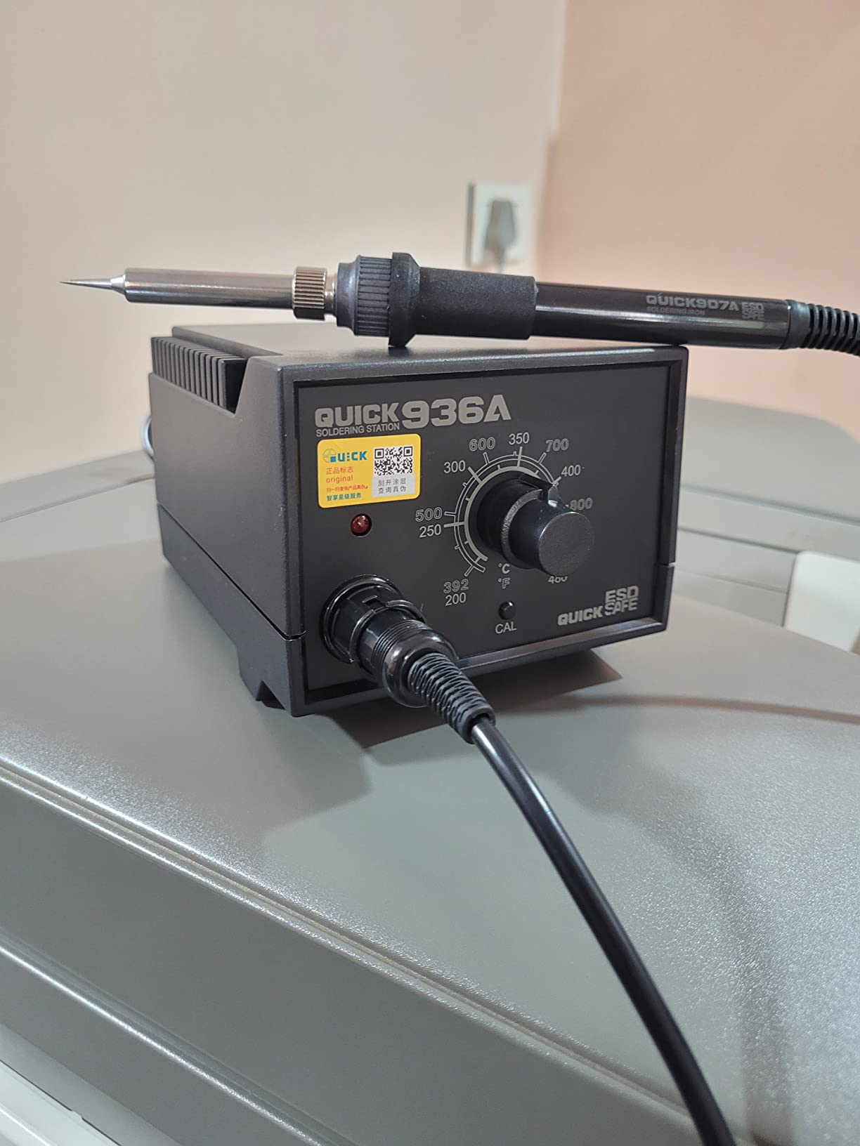 Quick 936 QUICK 936A Soldering Station 60W : Amazon.in: Home Improvement