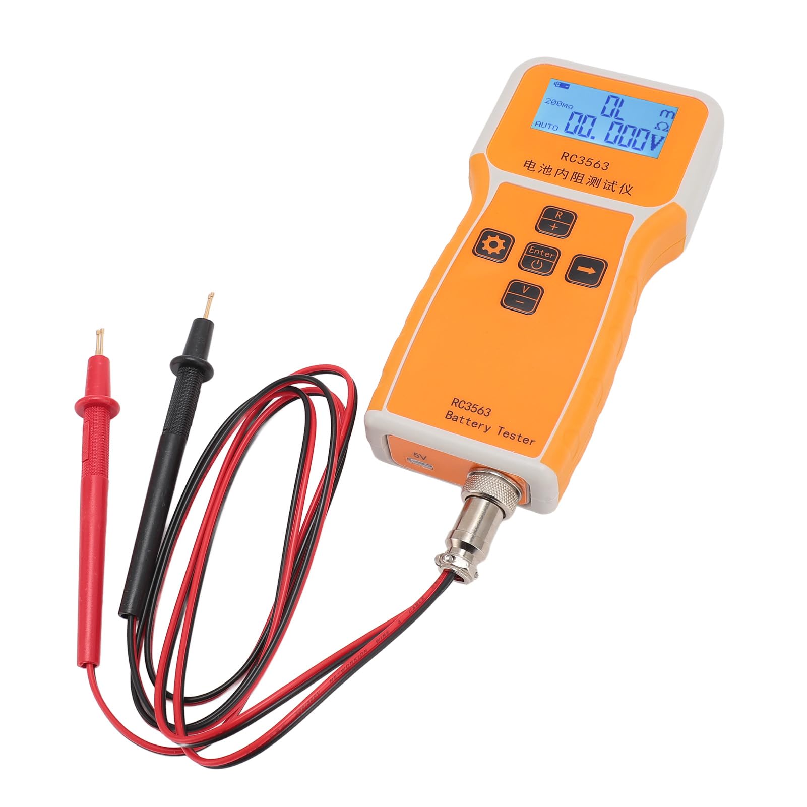 Tester Baterii RC3563, Tester Rezystancji Wewnętrznej Baterii, Tester Baterii Ołowiowo-litowo-niklowo-chromowej