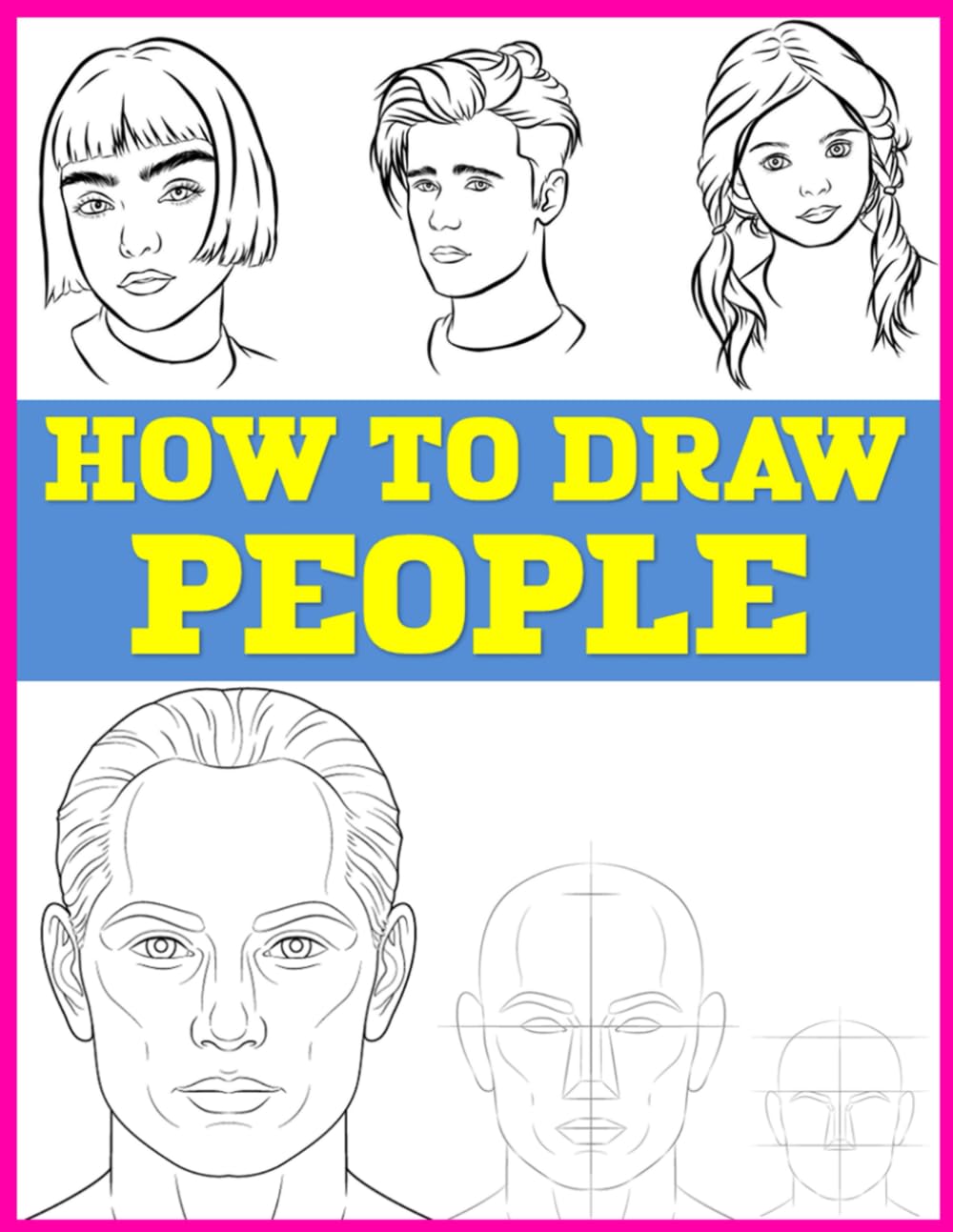 how to draw people: An Easy Lesson for Kids and Adults