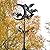 Whitehall Products Halloween Bat Rooftop Weathervane, Black