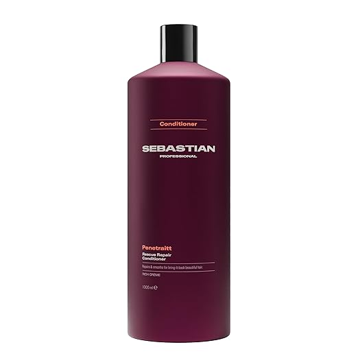 Sebastian Professional Penetraitt | Champú Reparador Profesional | Textura Cremosa | Limpia, Nutre y Repara | Suavidad y Vitalidad | Para Cabello Dañado, Debilitado con descuento