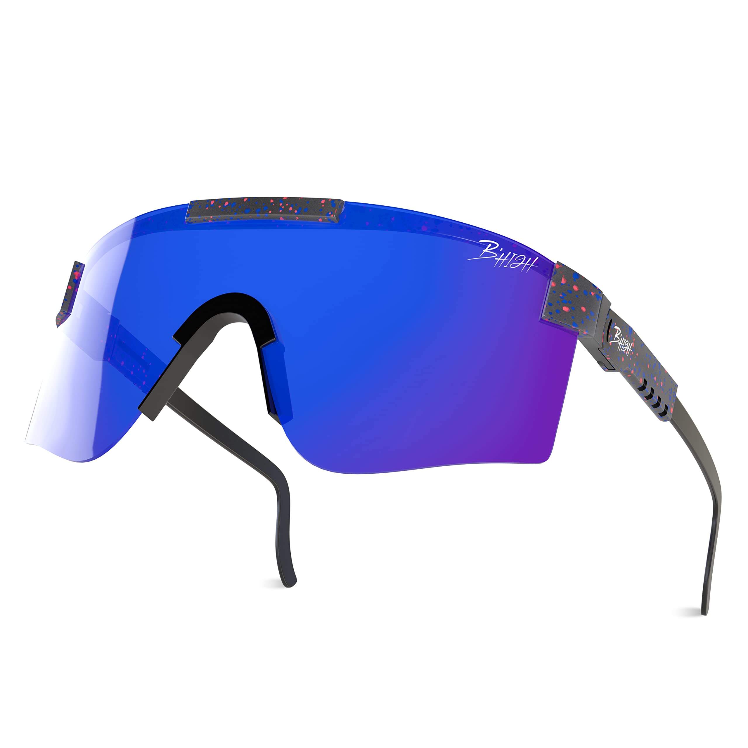 Photo 1 of ***LENSES SCRATCHED***Bhigh Polarized Sports Sunglasses for Men Women Running Cycling Driving Fishing Golf Skiing, UV 400 Protection Glasses Color-05