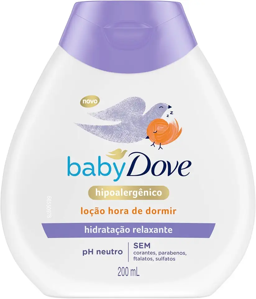 Baby Dove Loção Corporal Hidratação Relaxante Hora De Dormir Frasco 200Ml