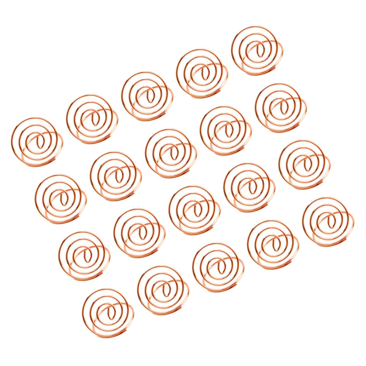 TOPBATHY 60stücke Tischkartenhalter Roségold Und Menüclips Für Hochzeiten Partys Und Für Tischnummern Und Memo-notizen