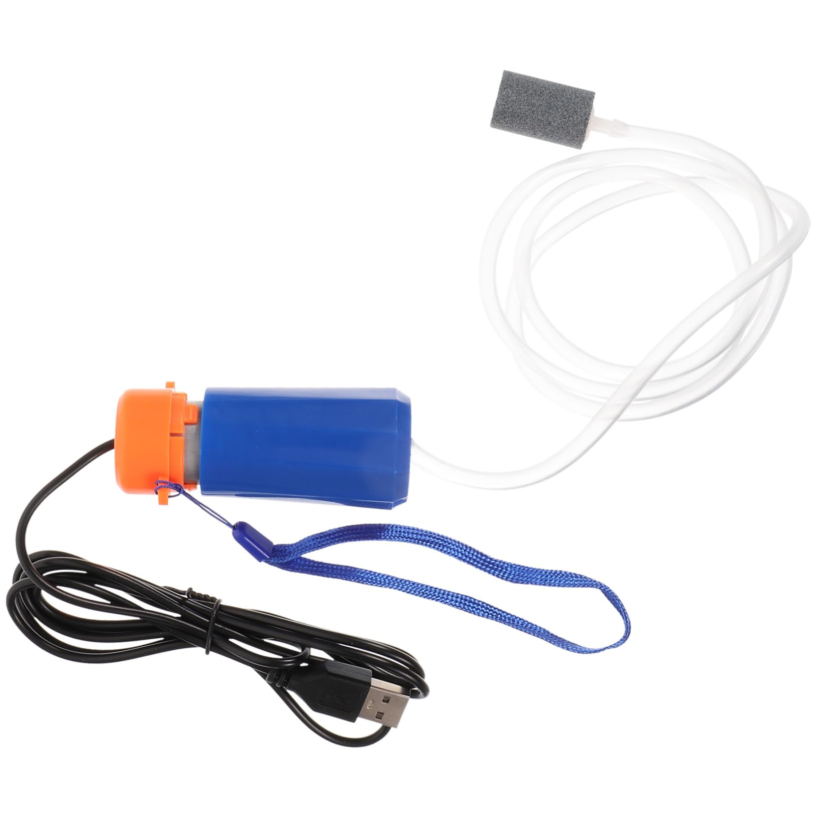 YARNOW Bomba De Oxigeno USB Estante para La Cabeza Organizador De Tapa De Olla para Puerta De Armario Cordón De Cadena De Llave Tanque Arruga Pecera Atrapar Ahorrador Abdominales