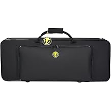 Tenor Saxophone Case, Gig Bag with Built-in Backpack Straps | Lightweight tenor sax case with protective padding, built-in backpack straps, detachable shoulder strap and storage pocket.