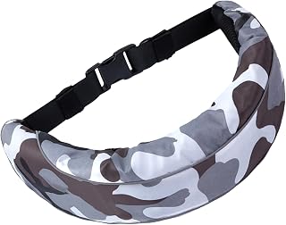 Chaleco Salvavidas Inflable,Paquete De Cinturón De Inflado Manual | Accesorios De Seguridad Impermeables para Paddle Surf Kayak Pesca Snorkel Piscina